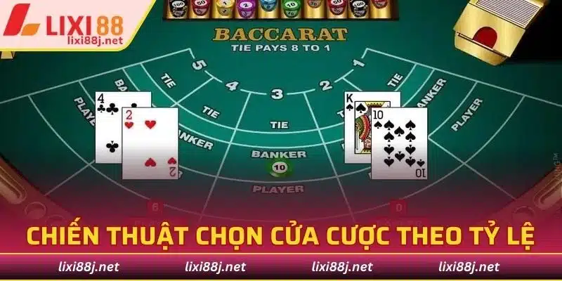 Chiến thuật chọn cửa cược theo tỷ lệ thưởng cơ hội thắng cao