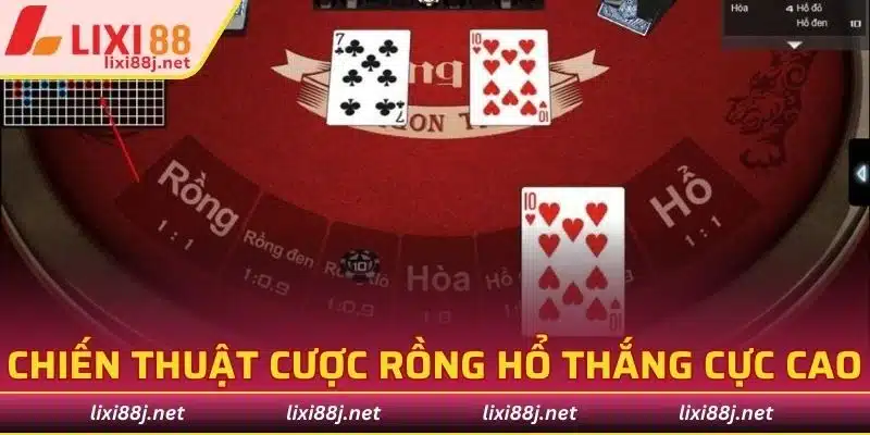 Chiến thuật cược Rồng Hổ trực tuyến cơ hội thắng cực cao