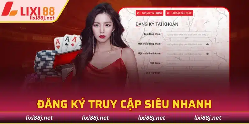 Đăng ký truy cập trải nghiệm siêu nhanh cùng nhà cái hàng đầu