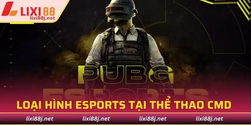 Loại hình Esports tại thể thao CMD 